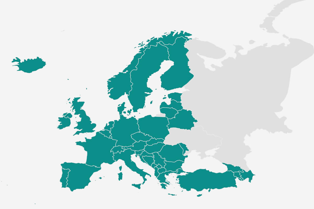 European Network Map